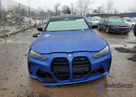 2024 BMW M3 Competition из США, поврежденный, VIN WBS43AY09RFT64262